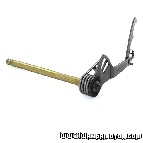#01 gear shift lever with axle